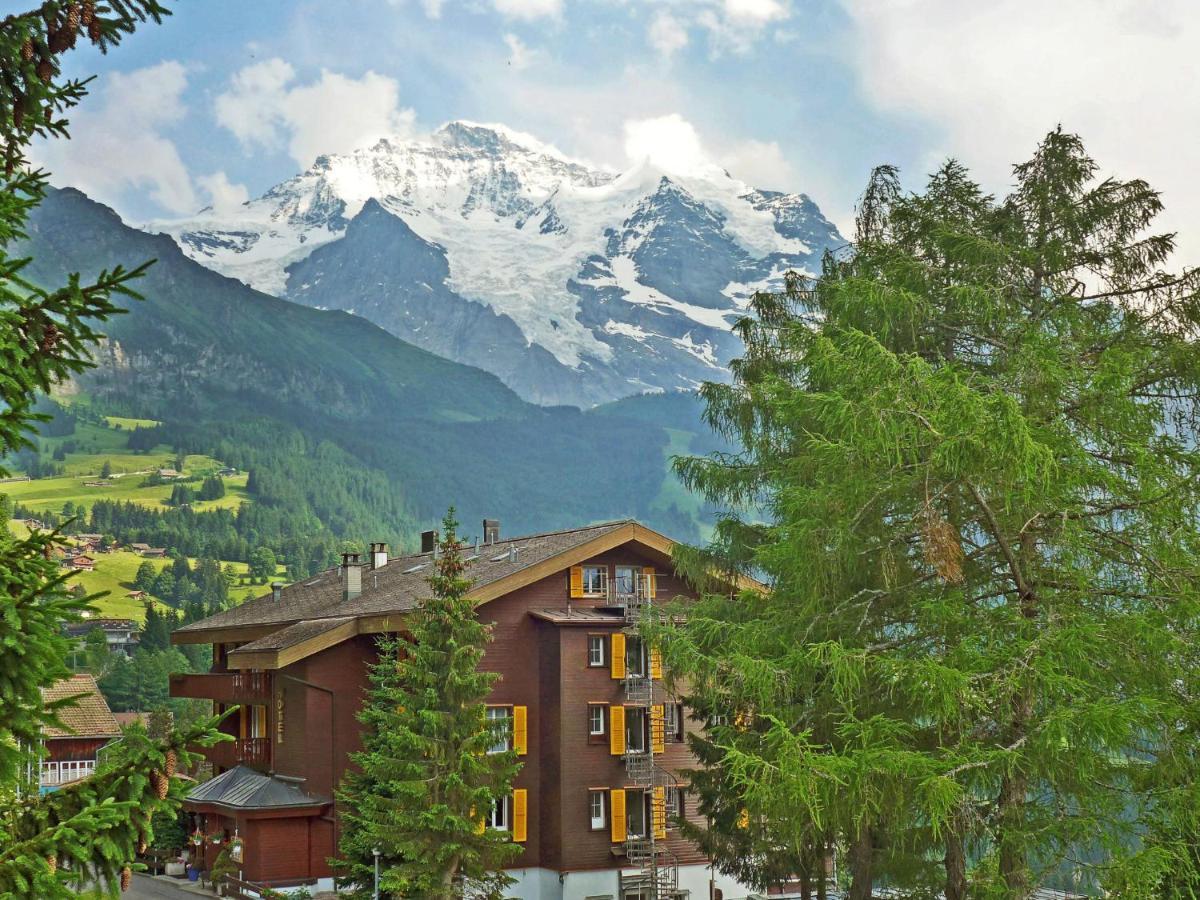 Apartment Helene-2 Wengen Buitenkant foto
